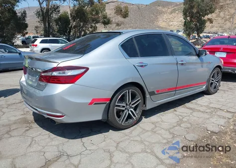 2017 Honda Accord Sport Se z USA, uszkodzony, nr VIN 1HGCR2F12HA130223